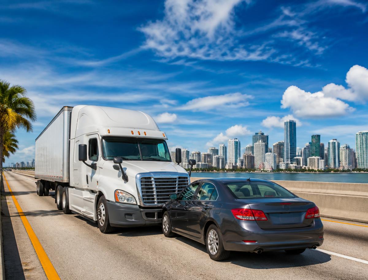 Commercial truck accident case handled by The Founders Law